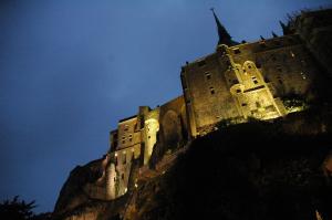 Visite nocturne du Mt St Michel- Les Bruyères du Mont